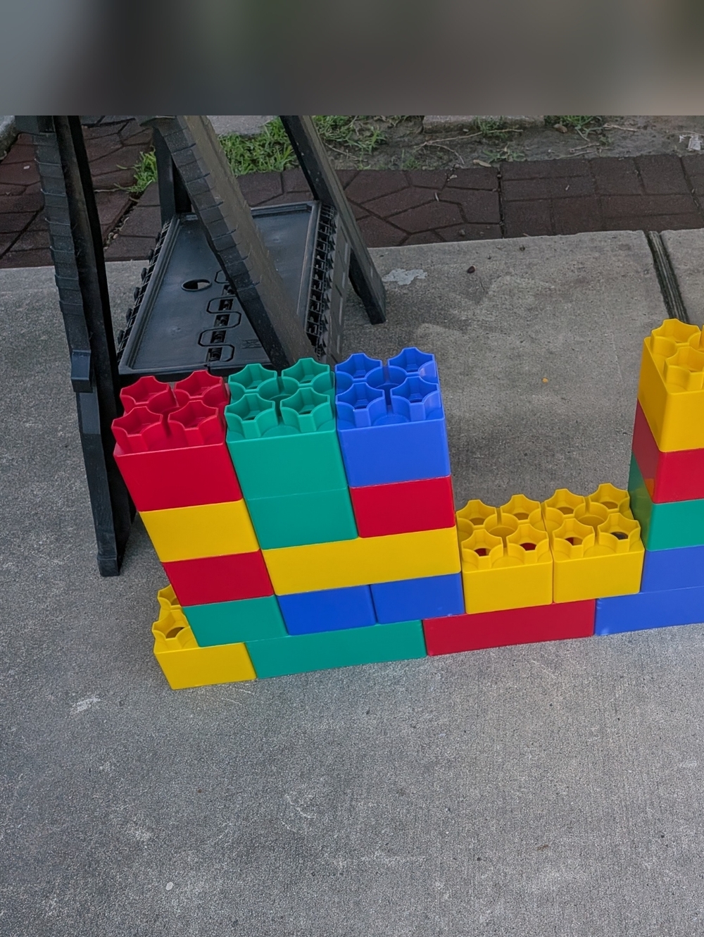 Colorful Building Block Set - Multicolor Stackable Kids Toy